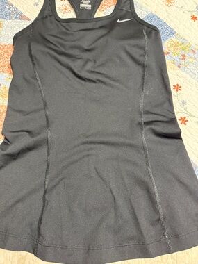 Nike Black Racerback  Dry Fit Performance Tank